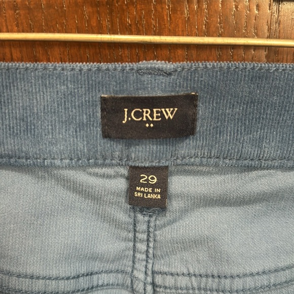 J Crew Factory Corduroy 9” Mid Rise Skinny pants—Size 29 - Picture 2 of 4